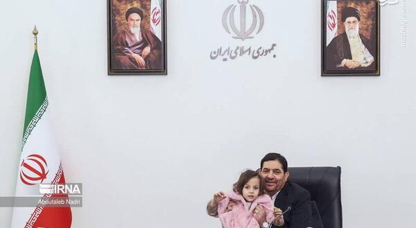 عکس بچه رئیس جمهور