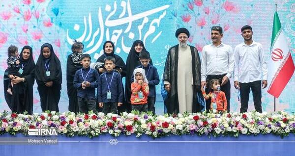 عکس بچه رئیس جمهور