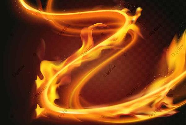 عکس آتش تصویر زمینه
