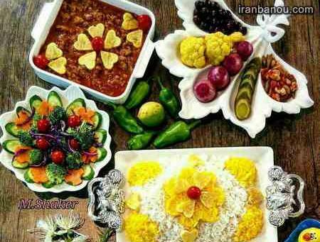 عکس غذا ایرانی با کیفیت