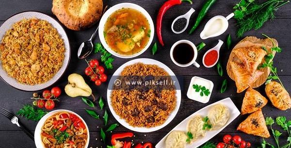 عکس غذا ایرانی با کیفیت