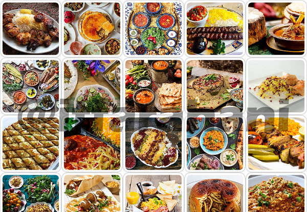 عکس غذا ایرانی با کیفیت