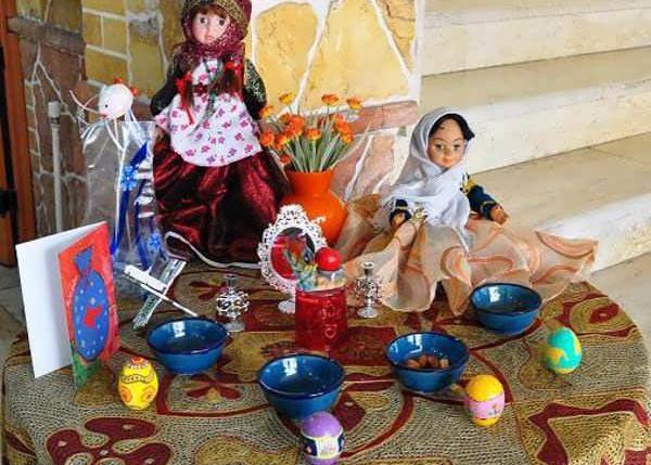 عکس سفره هفت سین برای پیش دبستانی