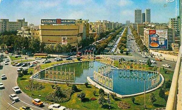 عکس قدیم میدان امام حسین تهران