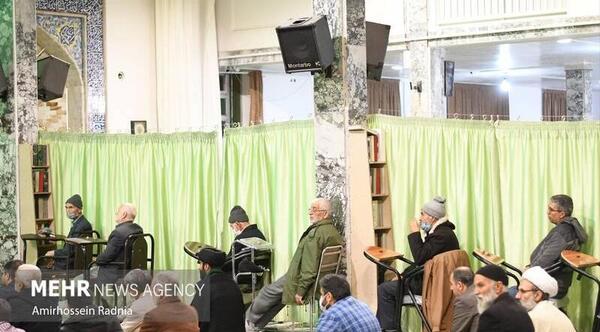 عکس با کیفیت از آیت الله مصباح یزدی