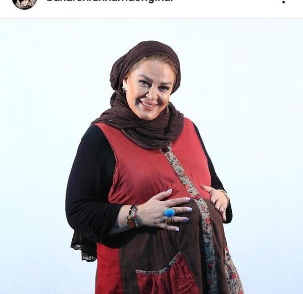 عکس های حاملگی بهاره رهنما