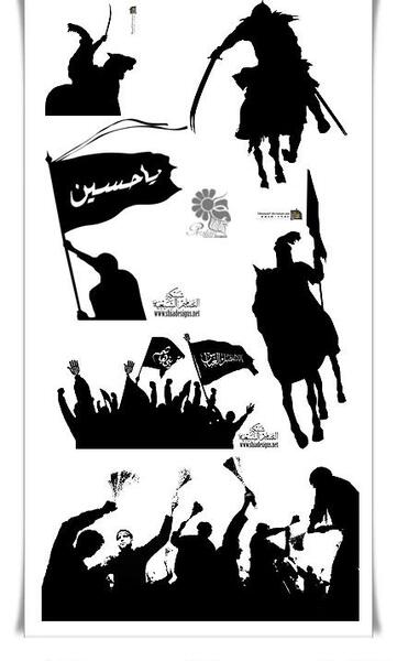 عکس امام حسین سوار اسبش