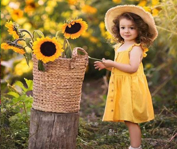 ژست عکس بهاری