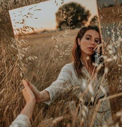 ژست عکس بهاری