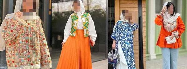 عکس مانتو شیک بهاری