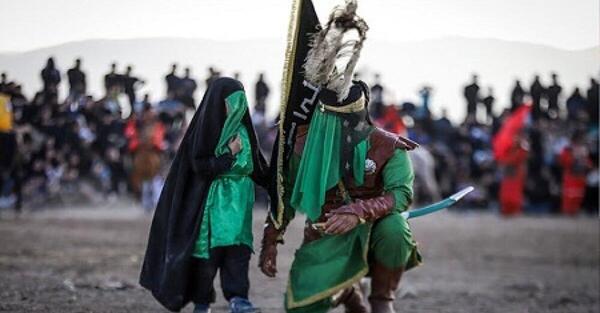 عکس امام حسین شهید شدن