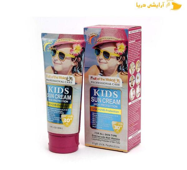 عکس کرم ضد آفتاب بچه گانه
