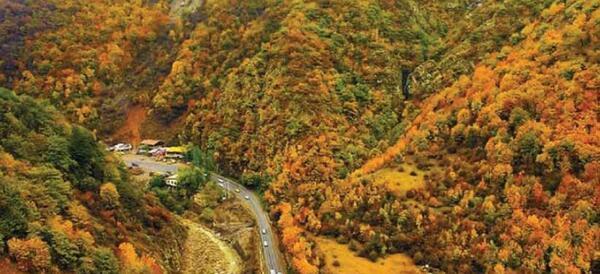 عکس طبیعت شمال در پاییز