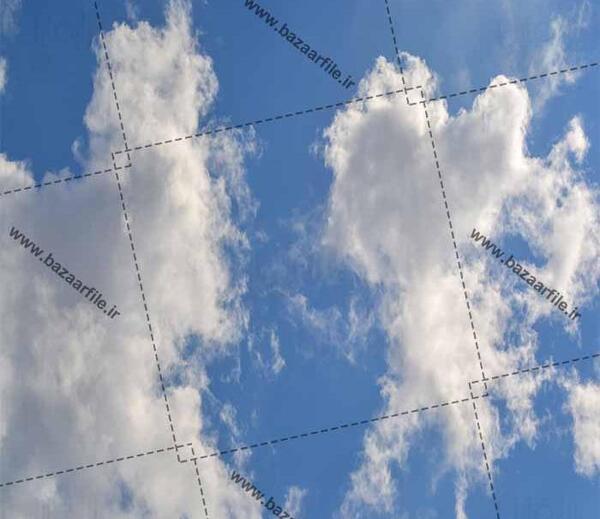 عکس آسمان ابری با کیفیت