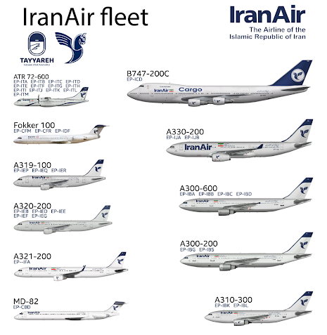 عکس داخل هواپیما ایران ایر