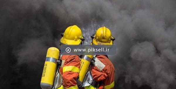 عکس با کیفیت از آتش نشان