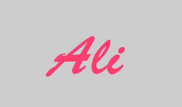 عکس نوشته عاشقانه برای اسم علی