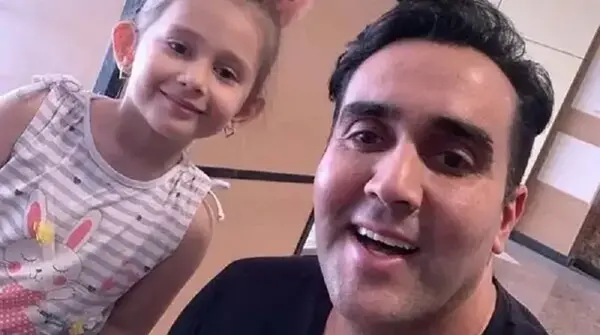 عکس همسر و بچه پوریا پورسرخ