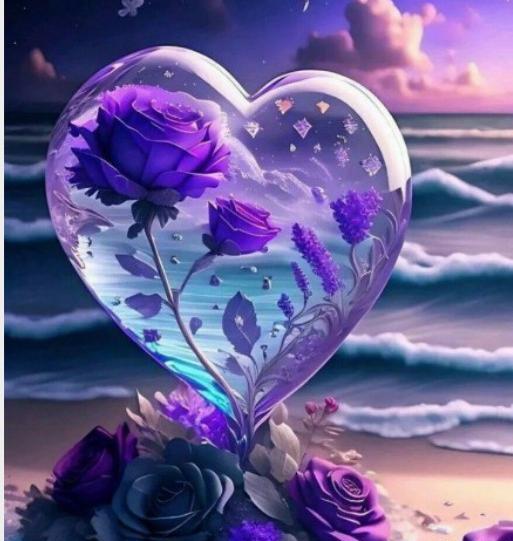 عکس برای پروفایل قلب آبی