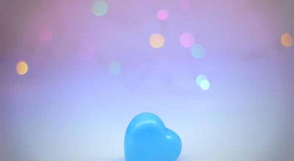 عکس برای پروفایل قلب آبی