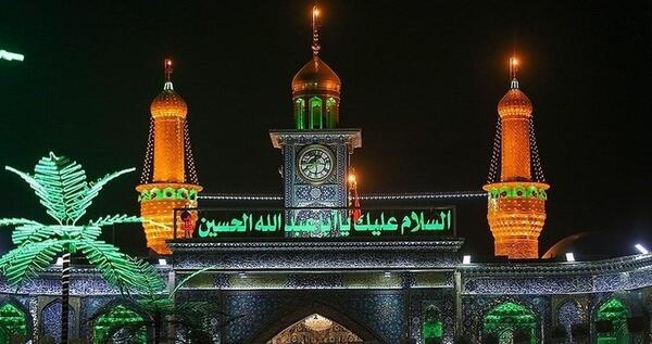 عکس قبر امام حسین در کربلا
