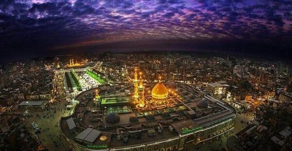 عکس قبر امام حسین در کربلا