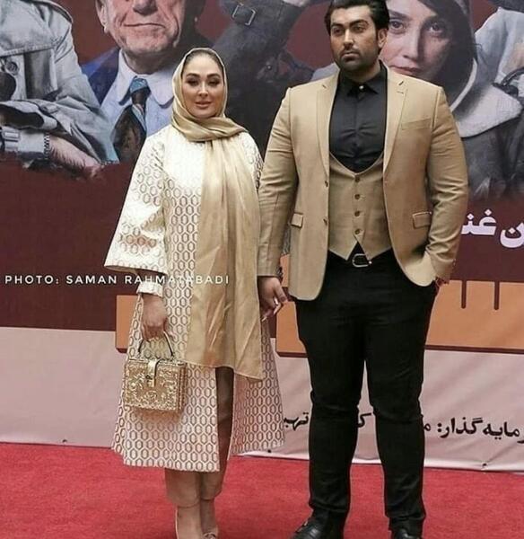 عکس همسر و بچه الهام حمیدی