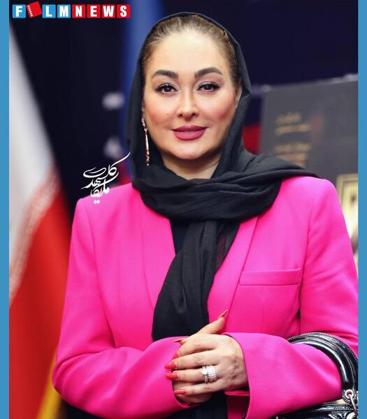 عکس همسر و بچه الهام حمیدی