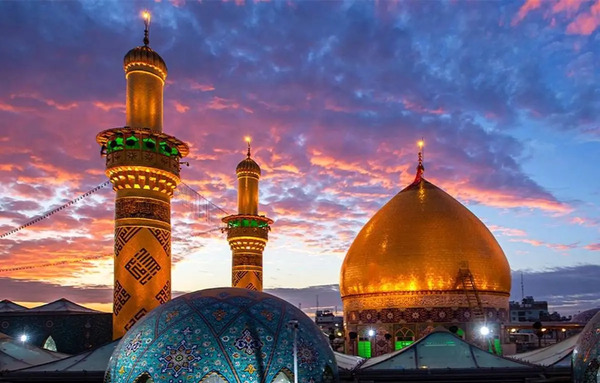 عکس حرم امام علی برای پروفایل