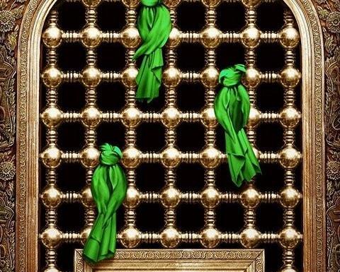 عکس امام رضا علیه السلام با آهو