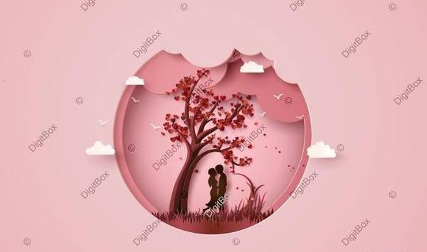 عکس عاشقانه نقاشی فانتزی