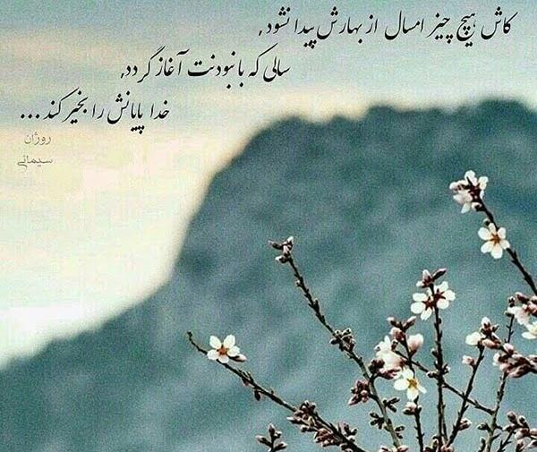 عکس پروفایل بهاری لاکچری