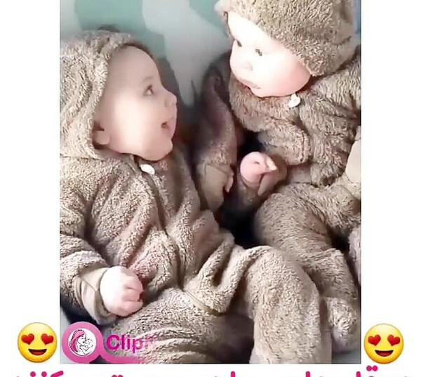عکس بچه دوقلو برای پروفایل