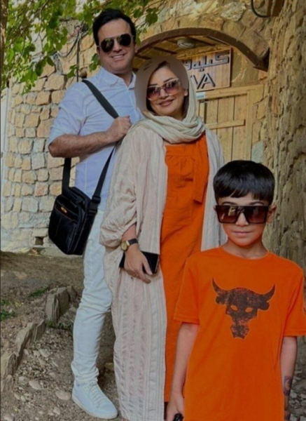 عکس بچه های حامد اهنگی