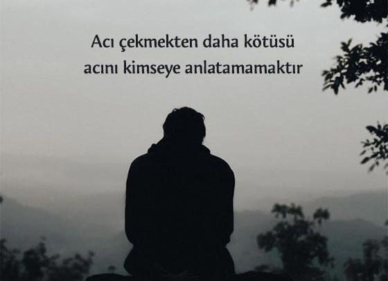پروفایل عکس نوشته ترکی غمگین