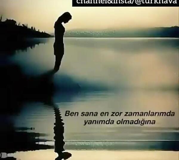 پروفایل عکس نوشته ترکی غمگین