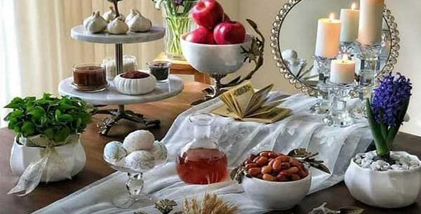 عکس چیدن سفره ی هفت سین