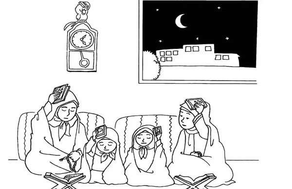 عکس کودکانه شهادت امام علی