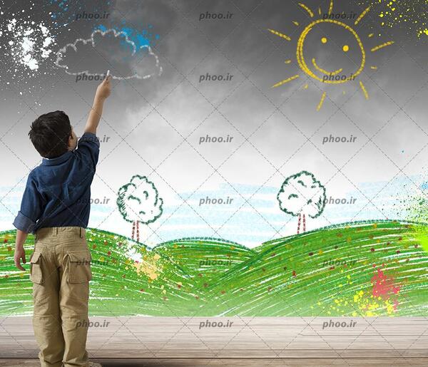 عکس طبیعت برای نقاشی کودکان