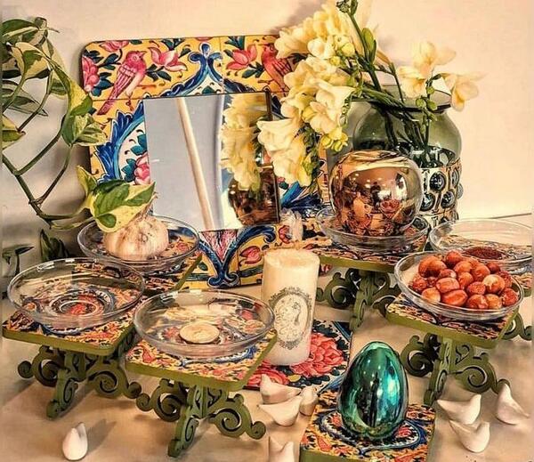 عکس هایی از سفره ی هفت سین