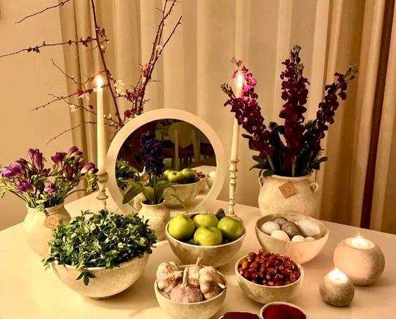عکس هایی از سفره ی هفت سین