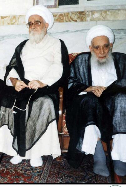 عکس حضرت آیت الله گلپایگانی