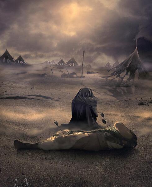 عکس از امام حسین و حضرت زینب
