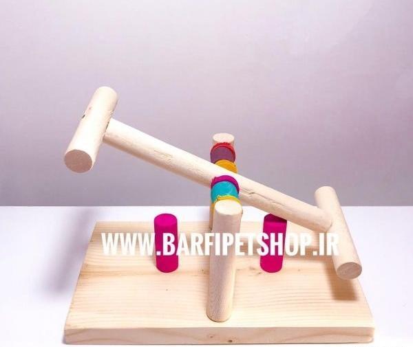 عکس الاکلنگ چوبی