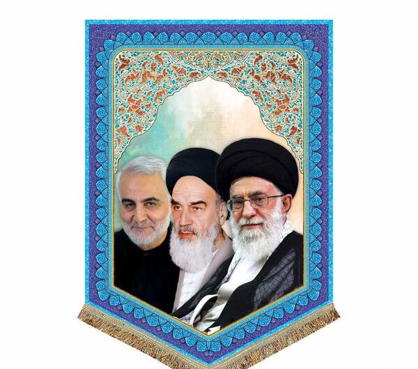 عکس آیت الله خامنه ای و امام خمینی