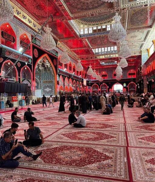 عکس حرم امام حسین برای پس زمینه موبایل