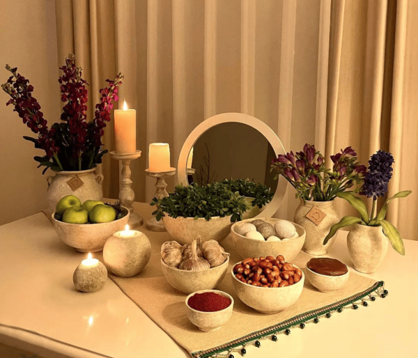 عکس مدل چیدن سفره هفت سین