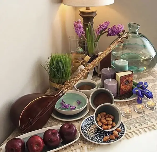 عکس مدل چیدن سفره هفت سین