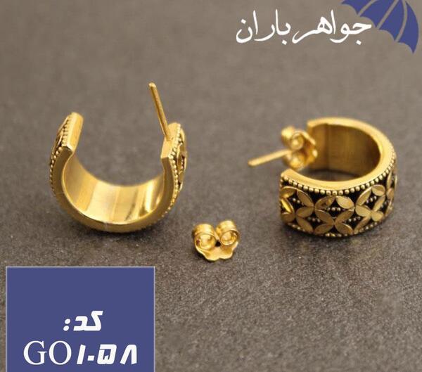 عکس گوشواره سیاه قلم