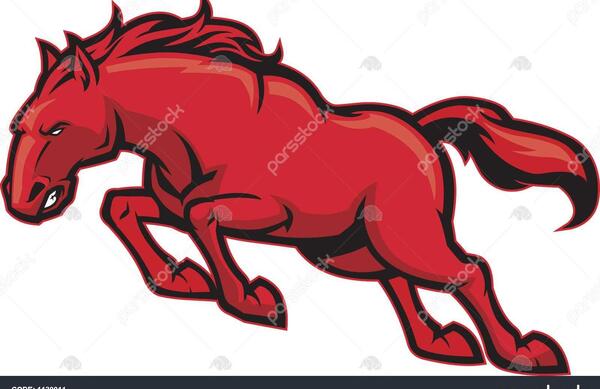 عکس اسب وحشی نقاشی